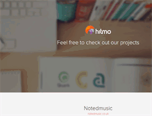 Tablet Screenshot of hitmo-studio.com